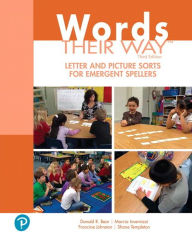 Title: Words Their Way Letter and Picture Sorts for Emergent Spellers / Edition 3, Author: Donald Bear