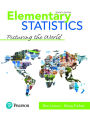 MyLab Statistics with Pearson eText Access Code (24 Months) for Elementary Statistics: Picturing the World / Edition 7