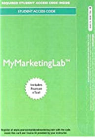 Title: 2017 MyMarketingLab with Pearson eText -- Access Card -- for Marketing: An Introduction / Edition 13, Author: Gary Armstrong