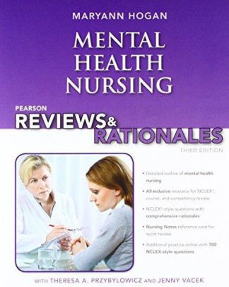 Pearson Reviews Rationales Mental Health Nursing With - 