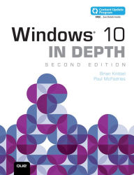 Title: Windows 10 In Depth, Author: Brian Knittel