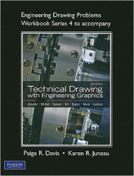 Title: Engineering Drawing Problems Workbook (Series 4) for Technical Drawing with Engineering Graphics / Edition 14, Author: Karen R. Juneau