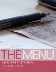 Title: The Menu: Development, Strategy, and Application / Edition 1, Author: David Barrish