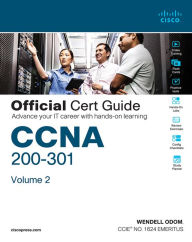 Title: CCNA 200-301 Official Cert Guide, Volume 2, Author: Wendell Odom