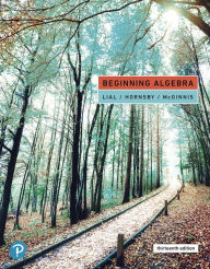 Title: Beginning Algebra + MyLab Math with Pearson eText / Edition 13, Author: Margaret Lial