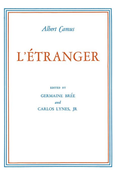 L'Etranger / Edition 1