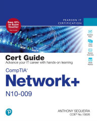 Pdf textbook download free CompTIA Network+ N10-009 Cert Guide by Anthony Sequeira  9780135367889 in English