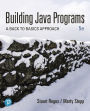 Building Java Programs: A Back to Basics Approach / Edition 5