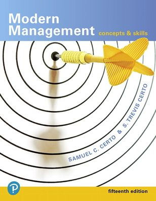 Modern Management: Concept and Skills, Student Value Edition + 2019 MyLab Management with Pearson eText -- Access Card Package / Edition 15