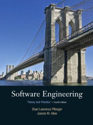 Title: Software Engineering: Theory and Practice / Edition 4, Author: Shari Pfleeger