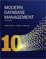 Title: Modern Database Management / Edition 10, Author: Jeffrey A. Hoffer