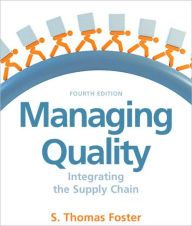 Title: Managing Quality / Edition 4, Author: Thomas Foster