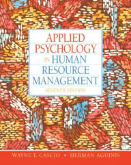 Title: Applied Psychology in Human Resource Management / Edition 7, Author: Wayne F Cascio