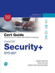 Title: CompTIA Security+ SY0-601 Cert Guide, Author: Omar Santos