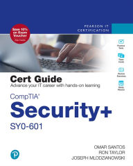 Title: CompTIA Security+ SY0-601 Cert Guide, Author: Omar Santos
