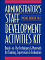 Administrator's Staff Development Activities Kit