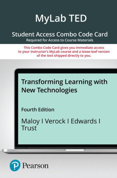 MyLab Education with Pearson eText + Print Combo Access Code for Transforming Learning with New Technologies