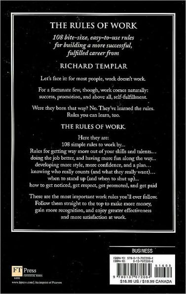 The Rules of Work, Expanded Edition: A Definitive Code for Personal Success