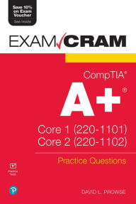 Free ebook download amazon prime CompTIA A+ Practice Questions Exam Cram Core 1 (220-1101) and Core 2 (220-1102) 9780137658183 