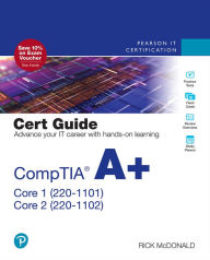 Title: CompTIA A+ Core 1 (220-1101) and Core 2 (220-1102) Cert Guide, Author: Rick McDonald