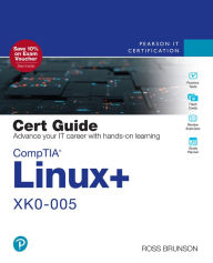Title: CompTIA Linux+ XK0-005 Cert Guide, Author: Ross Brunson