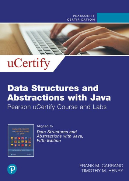 Data Structures and Abstractions with Java Pearson uCertify Course and Labs Access Code Card