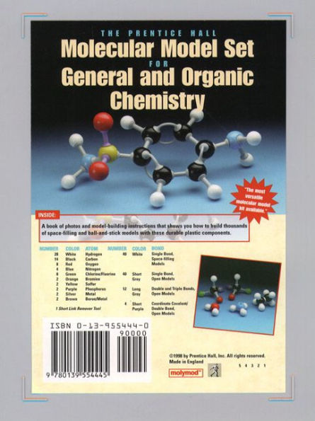 Pearson Molecular Model Set for General and Organic Chemistry / Edition 1