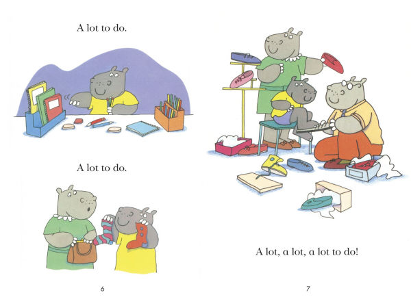 Harry Gets Ready for School