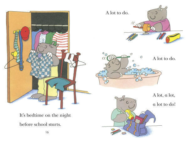 Harry Gets Ready for School