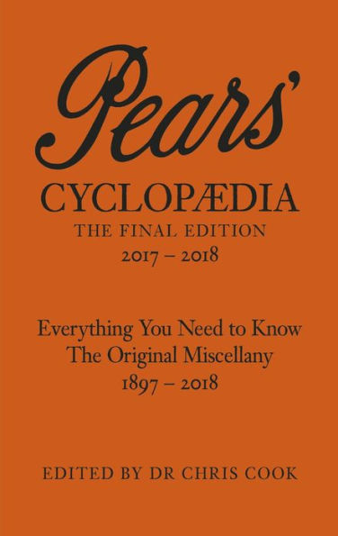 Pears' Cyclopaedia 2017-2018