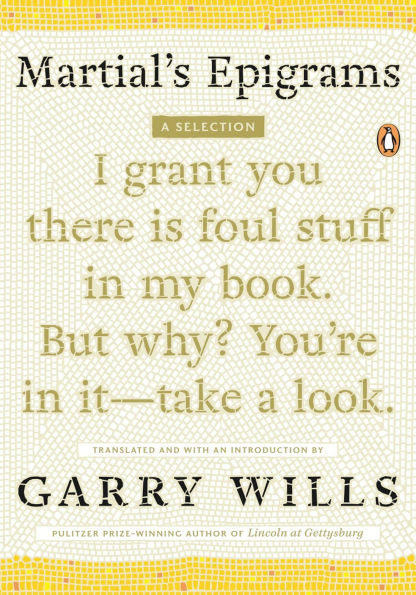 Martial's Epigrams: A Selection