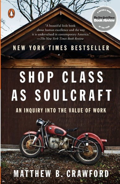 Shop Class as Soulcraft: An Inquiry into the Value of Work