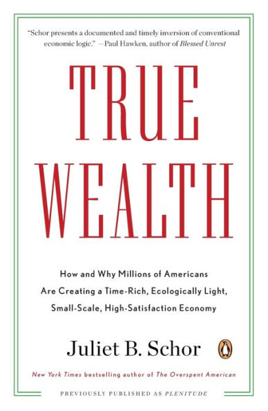 True Wealth: How and Why Millions of Americans Are Creating a Time-Rich, Ecologically Light, Small-Scale, High-Satisfaction Economy