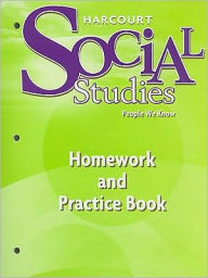 Title: Harcourt School Publishers Social Studies: Homework and Practice Book Student Edition Grade 2, Author: Harcourt School Publishers