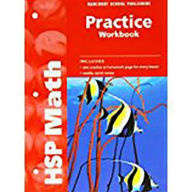 Title: Harcourt School Publishers Math: Practice Workbook Student Edition Grade 4, Author: HSP