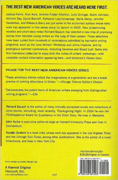 Best New American Voices 2008