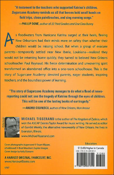 Sugarcane Academy: How a New Orleans Teacher and His Storm-Struck Students Created School to Remember