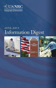Title: United States Nuclear Regulatory Commission Information Digest 2010-2011, Author: Nuclear Regulatory Commission (U.S.)