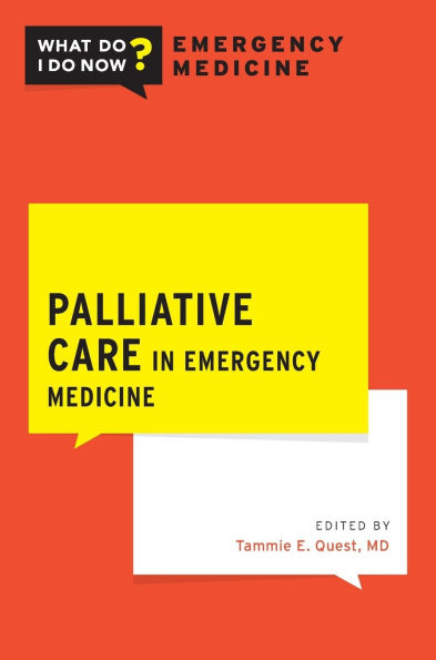 Palliative Care Emergency Medicine