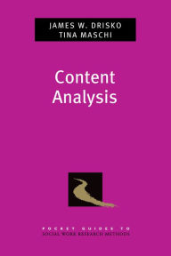 Title: Content Analysis, Author: James Drisko