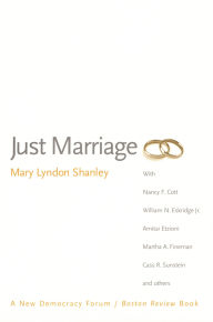 Title: Just Marriage, Author: Mary Lyndon Shanley