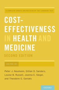 Title: Cost-Effectiveness in Health and Medicine, Author: Peter J. Neumann