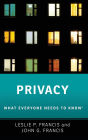 Privacy: What Everyone Needs to Know(r)