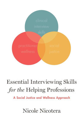 Essential Interviewing Skills For The Helping Professions A