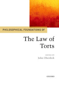 Title: Philosophical Foundations of the Law of Torts, Author: John Oberdiek