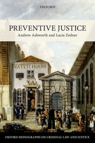 Title: Preventive Justice, Author: Andrew Ashworth