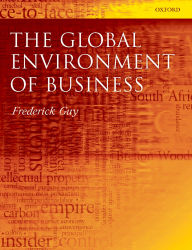 Title: The Global Environment of Business, Author: Frederick Guy