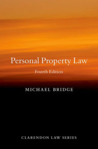Title: Personal Property Law, Author: Michael Bridge