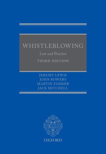 Whistleblowing: Law and Practice