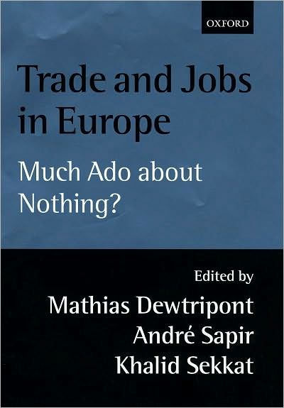 Trade and Jobs in Europe: Much Ado About Nothing?